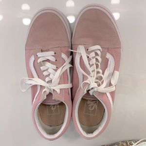 Old Skool Pink Vans. Size 7